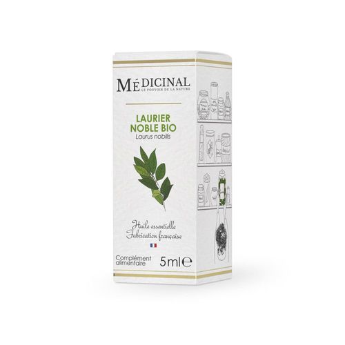 Medicinal Huile Essentielle Bio Laurier Noble 10ml 