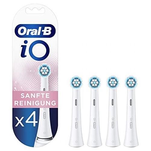 Oral-B Io Lot De 4 Brossettes Nettoyage En Douceur 