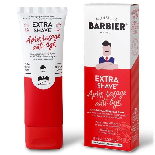 Extra-Shave Anti-Âge Homme - Monsieur Barbier - Baume Après-Rasage Anti-Âge Cicatrisante Pour Hommes 