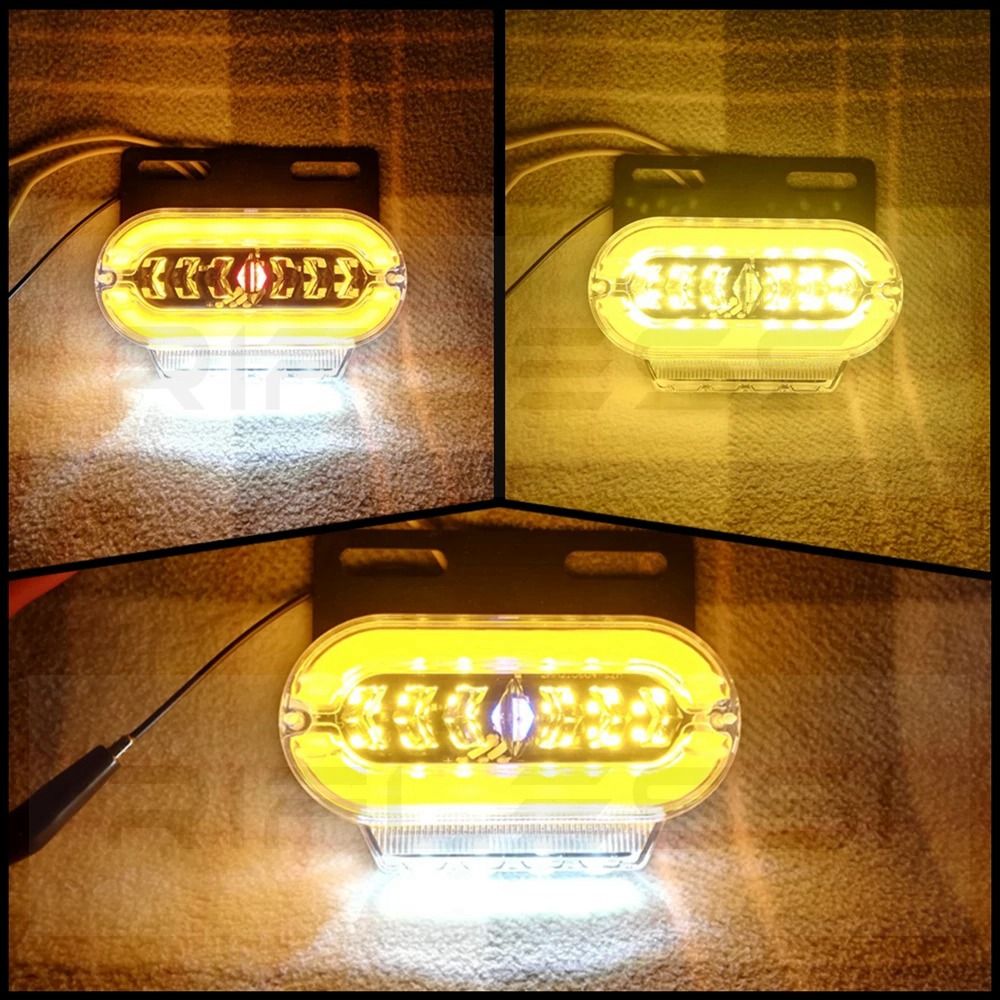 10 Pices Led Feux De Remorque 24v Position Latraux Camion ... - 6