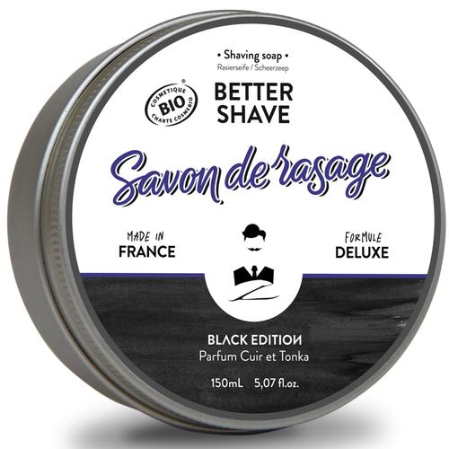 Savon De Rasage Black Edition Bio Monsieur Barbier 
