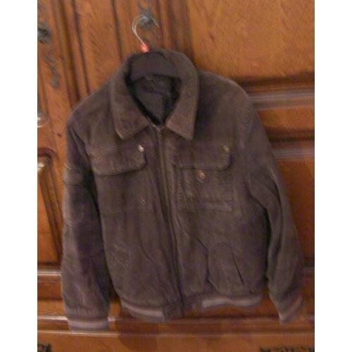 Blouson Velours Marron Nky - Taille 10 Ans