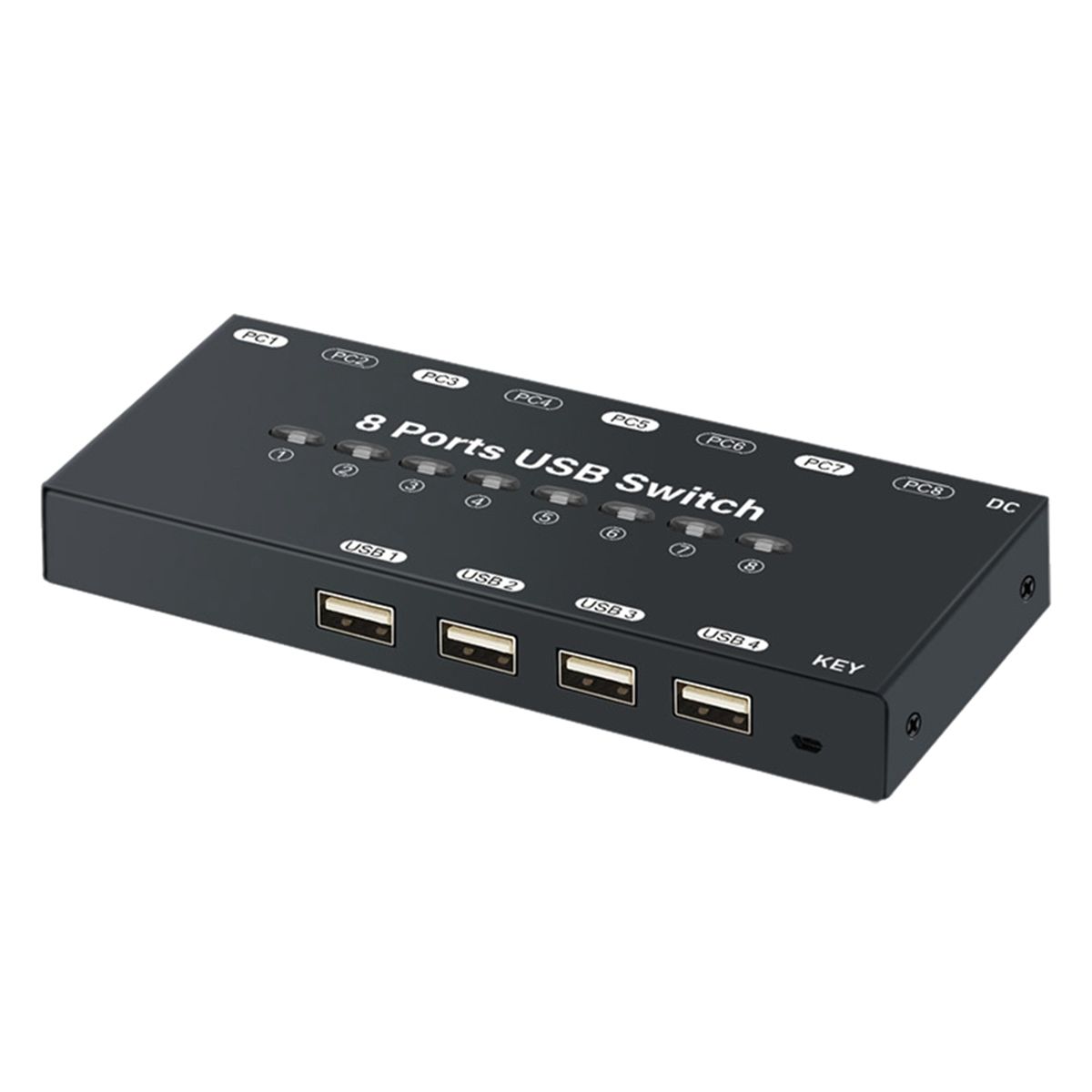Commutateur KVM USB 8 Entres 4 Sorties pour Ordinateur Wind... - 5