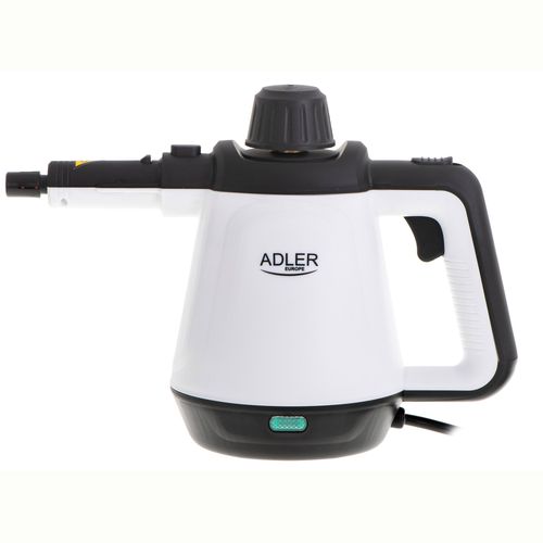 Nettoyeur Vapeur à Main Portable Multi-Usage sous Pression Débit de Vapeur 44g/m 2000W Blanc/Noir Adler AD7038