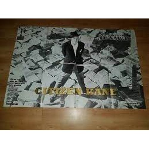 Affiche De Cinéma Citizen Kane 80 / 120 Cm
