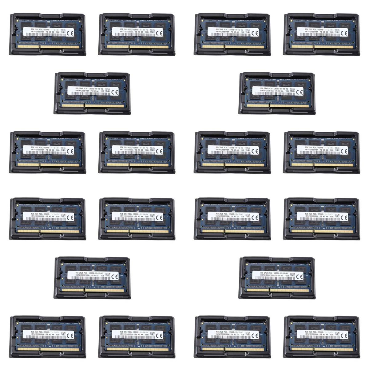 20X pour SK 8 Go DDR3 Laptop Ram Memory 2RX8 1600Mhz PC3-128... - 5