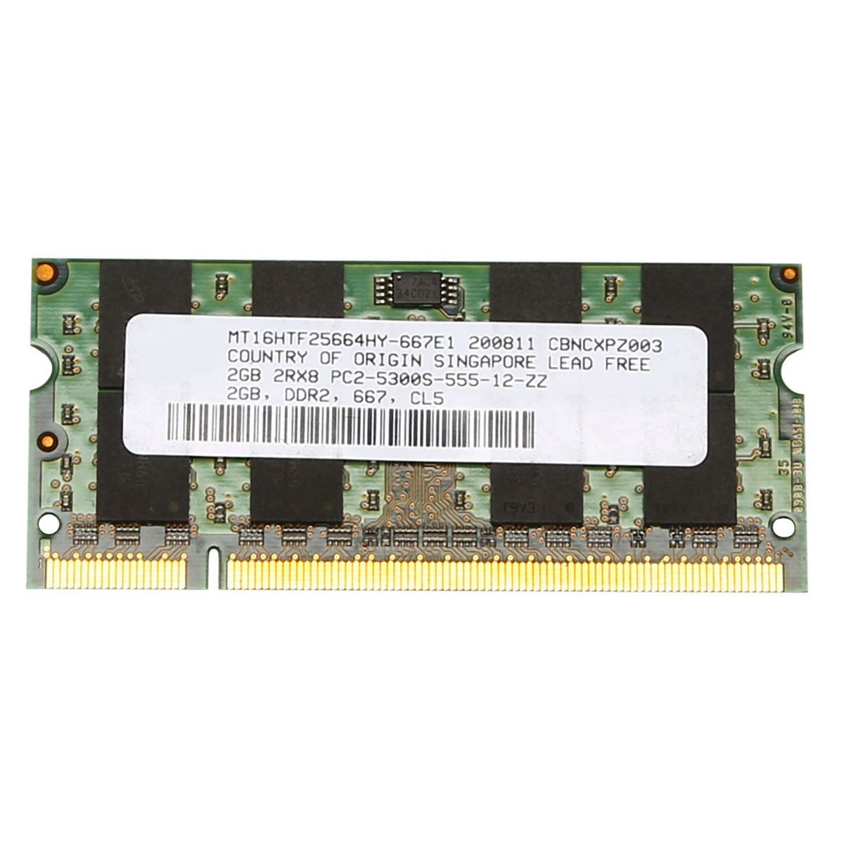 6X 2 Gb de Mmoire Ram Ddr2 667Mhz Pc2 5300 pour Ordinateur ... - 2