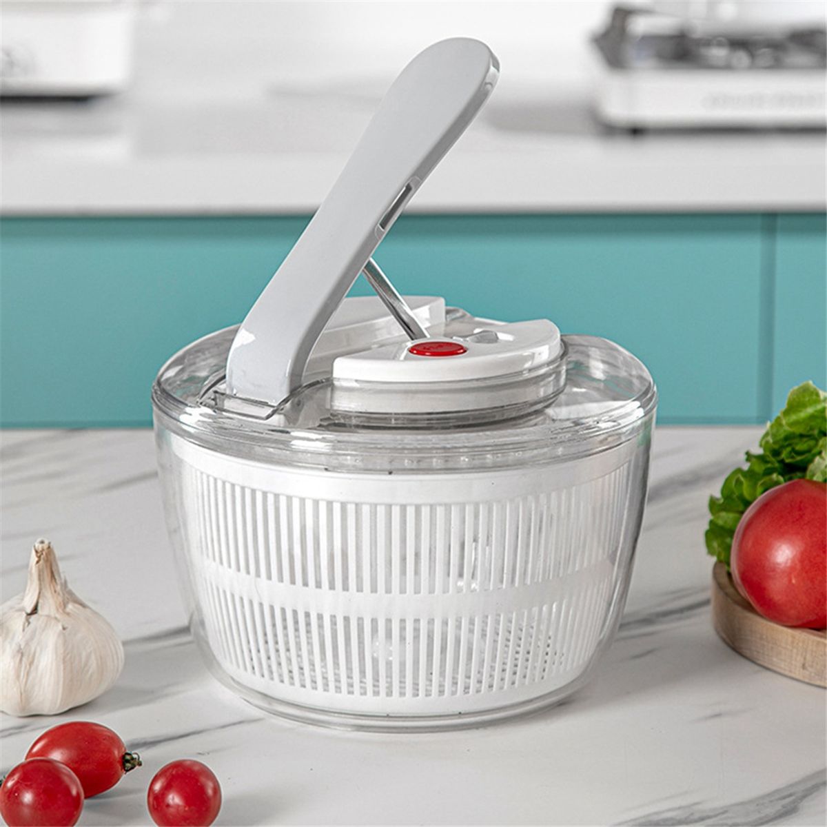 Essoreuse  Salade Laitue Manuelle pour la PrParation des L... - 6