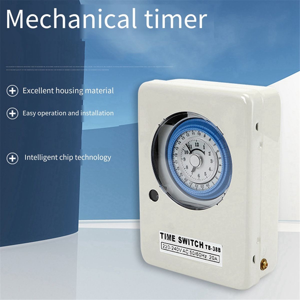 TB-38B Micro-Ordinateur Type Rail Mnage 220 V Interrupteur ... - 6