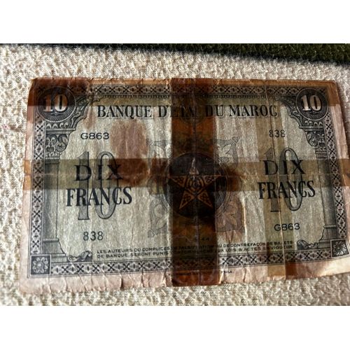 Billets Français Ancien