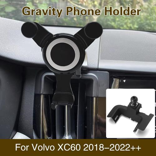 Support pour votre téléphone portable Support de téléphone portable pour  Volvo XC60 XC40 XC90 S60 V60 S90 GPS Support de voiture Support de gravité accessoires  automobiles