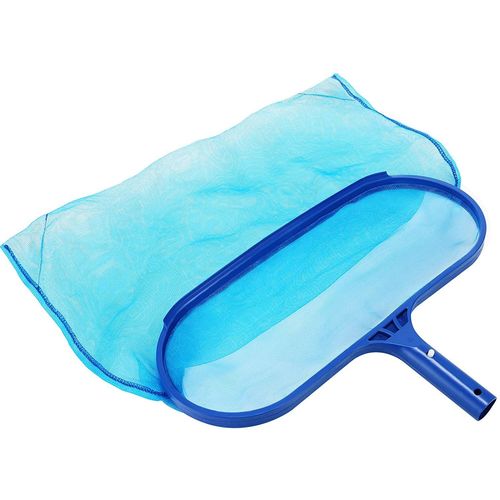 Professionelle Piscine Skimmer - Maille Fine Filet -pour Nettoyer Les Feuilles de Piscine et Les Débris Épuisettes(Pas tige)