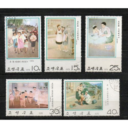 Timbres-Poste De Corée Du Nord