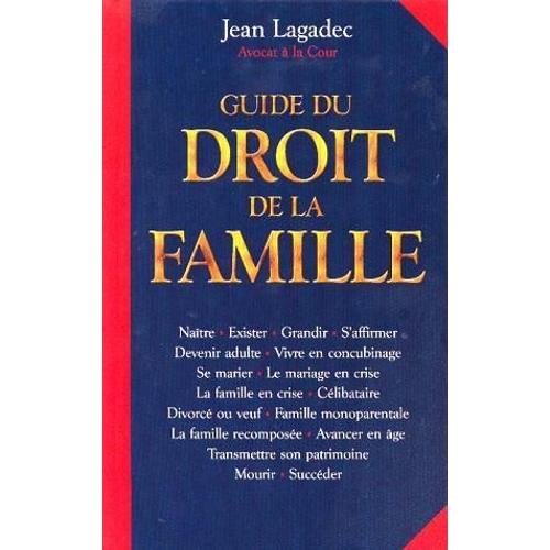 Guide Du Droit De La Famille