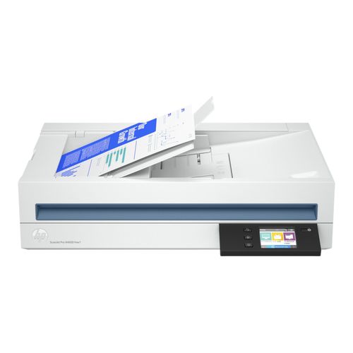 HP Scanjet Pro N4600 fnw1 - Scanner de documents - Capteur d'images de contact (CIS) - Recto-verso - 216 x 5362 mm - 600 dpi x 1200 dpi - jusqu'à 40 ppm (mono) / jusqu'à 40 ppm (couleur) -...