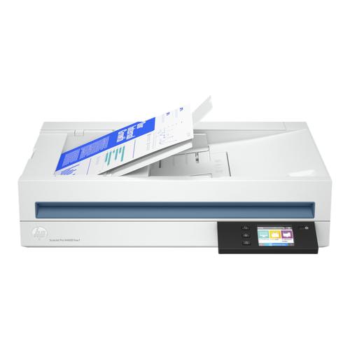 HP Scanjet Pro N4600 fnw1 - Scanner de documents - Capteur d'images de contact (CIS) - Recto-verso - 216 x 5362 mm - 600 dpi x 1200 dpi - jusqu'à 40 ppm (mono) / jusqu'à 40 ppm (couleur) -...