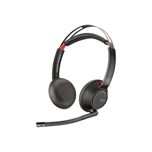 Poly Blackwire C5220T - 5200 Series - micro-casque - sur-oreille - remplacement - filaire