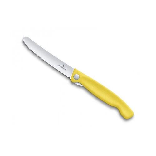 Victorinox 6.7836.F8b Office Lame Acier Inox Manche Cm Polypropylène Jaune