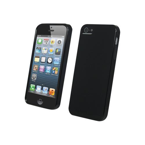 Muvit Minigel Glossy - Coque De Protection Pour Téléphone Portable - Noir