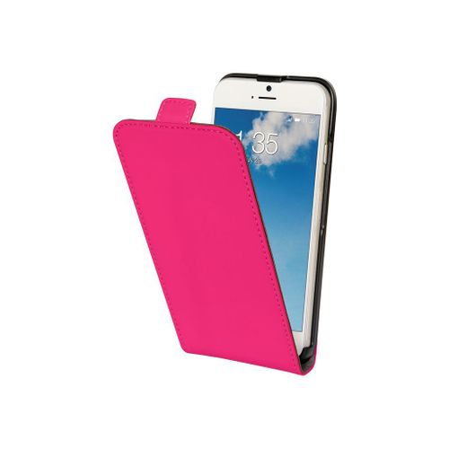 Muvit Slim - Étui À Rabat Pour Téléphone Portable - Rose Doux