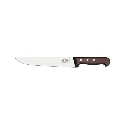 Victorinox 5.5200.16 Couteau De Boucher, Lame 16 Cm Inox, Manche Palissandre.