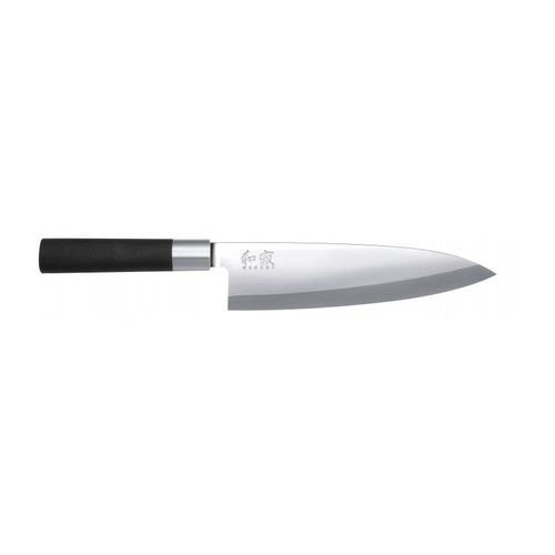Kaï 6721.D Couteau Wasabi Black Deba, Lame 21 Cm. Polypropylène Noir