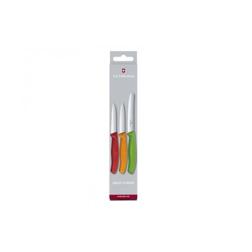 Victorinox 6.7116.32 Set 3 Couteaux. Référence Couteaux: 6.7401, 6.7706.L119 & 6.7836.L114