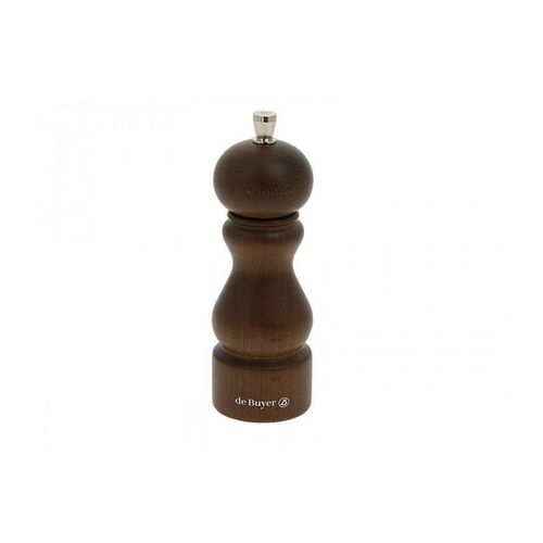 De Buyer Rumba.S03 Moulin À Sel 14 Cm Bois Hêtre Foncé