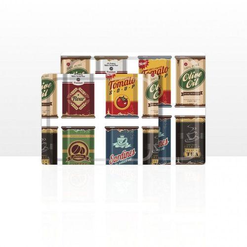 Don Hierro - Plateau De Service, Lot De 2 (42 X 29 Et 48 X 37 Cm), Aptes Pour Le Lave-Vaisselle.-22