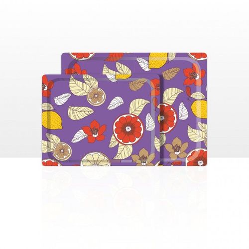 Don Hierro - Plateau De Service, Lot De 2 (42 X 29 Et 48 X 37 Cm), Aptes Pour Le Lave-Vaisselle.-28