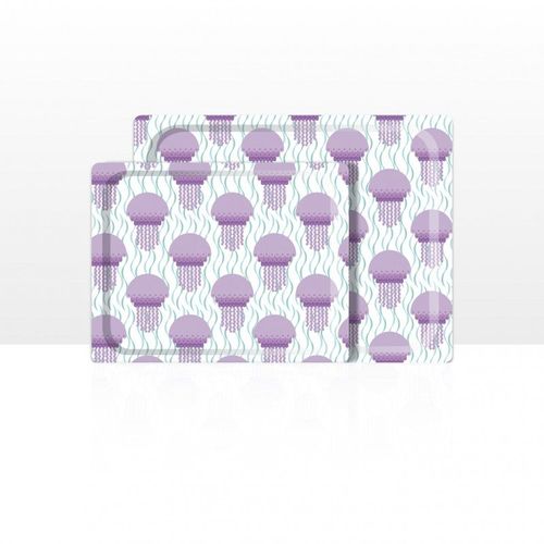 Don Hierro - Plateau De Service, Lot De 2 (42 X 29 Et 48 X 37 Cm), Aptes Pour Le Lave-Vaisselle.-64