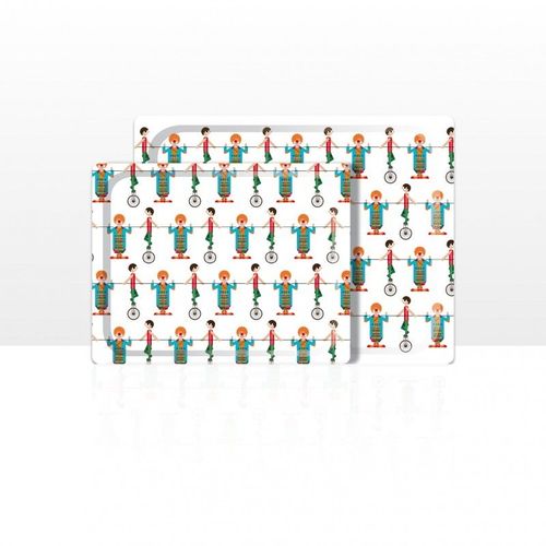 Don Hierro - Plateau De Service, Lot De 2 (42 X 29 Et 48 X 37 Cm), Aptes Pour Le Lave-Vaisselle.-77
