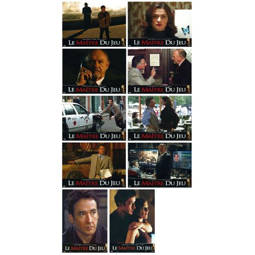 Le Maître Du Jeu - Runaway Jury: Jeu De 10 Photos D'exploitation Cinématographique - Format 21x28 Cm - De Gary Fleder Avec John Cusack, Rachel Weisz, Gene Hackman, Dustin Hoffman, Jeremy Piven - 2003