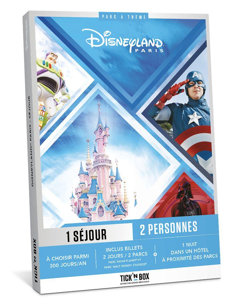 Tick'nBox – Coffret Cadeau Parc Disneyland Paris - 1 journée sur l