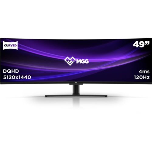 Millenium MD49 DQHD - Moniteur QLED - incurvé - 49" - 5120 x 1440 Dual Quad HD @ 120 Hz - VA - 380 cd/m² - DisplayHDR 400 - 4 ms - DisplayPort