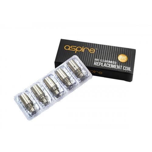 PACK 5 RESISTANCE ASPIRE NAUTILUS ET MINI 1.6Omhs