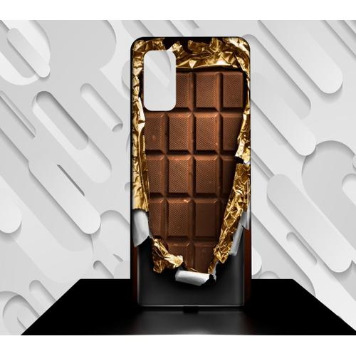 Coque Pour Samsung Galaxy S22+ / S22 Plus Design Tablette Chocolat 01