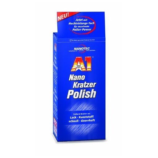 Dr. Wack Lustrant Nano 2714 A1 – Poli Spécial Rayures, 50 Ml, Pour Phares Plastique Et Vernis, Brillance Intense