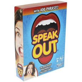 Hasbro Gaming - Speak Out Game [] Table Top Game, Interactive Game