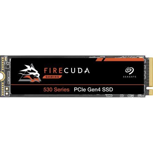 Seagate FireCuda 530, 1 To, SSD interne, M.2 PCIe 4e génération ×4 NVMe 1.4, 7 300 Mo/s, NAND TLC 3D, 1 275 TBW, 1,8 million d'heures MTBF