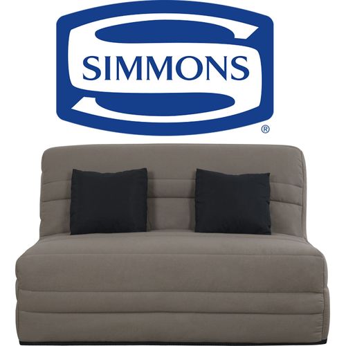Canapé Lit Ub D'sign Wanda Slyde 140 Ressorts Couette Taupe