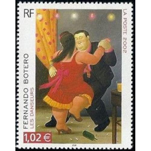 1 Timbre Neuf France 2002 Fernando Botero