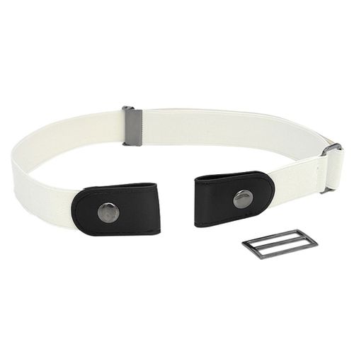 Ceinture De Taille Sans Boucle Pour Pantalon En Jean, Ceinture Élastique Extensible Sans Boucle Pour Femmes/Hommes, Livraison Directe