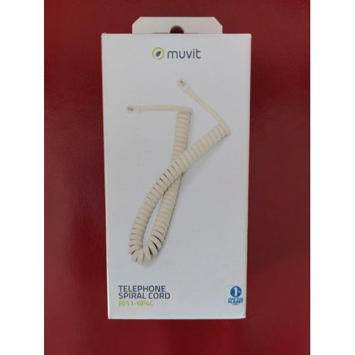 CORDON TELEPHONE SPIRALE