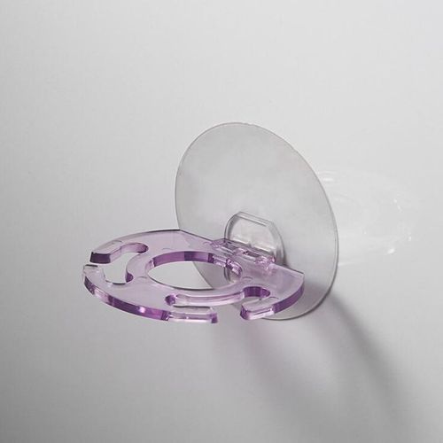Support de Rangement pour la Salle de Bains, Porte-Dentifrice Auto-Adhésif, Organisateur de Brosse à Dents et Rasoirs, Accessoire de Cuisine de Maison, 1 pièce