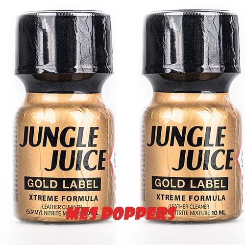 Poppers Jungle Juice Gold Label 10 Ml Amyle Par 2