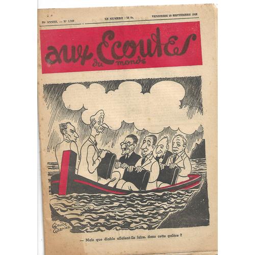 Aux Ecoutes Du Monde N° 1259 - Septembre 1948