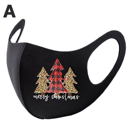 Masques De Fête Décoratifs Pour Noël, Pour Adultes, Unisexe, Cadeaux De Noël Réutilisables, Fournitures De Fête Du Nouvel An 2021, 1 À 5 Pièces, 2021
