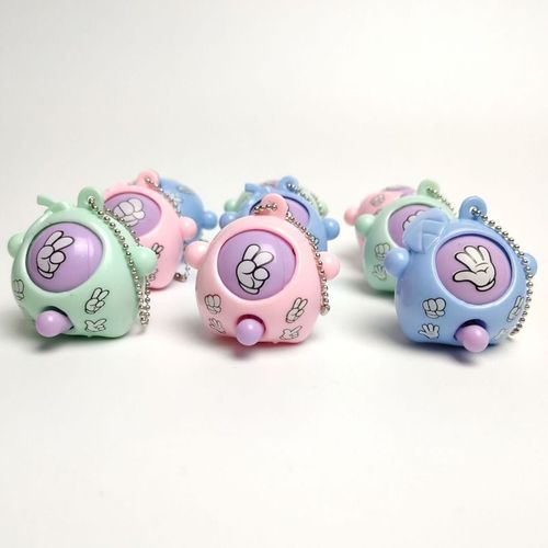 Porte-Clés Ciseaux En Papier Roche, 5 Pièces, Pendentif, Jouets Pour Enfants, Cadeau D'anniversaire Pour Bébé, Cadeau De Noël, De Mariage, Récompense D'invités