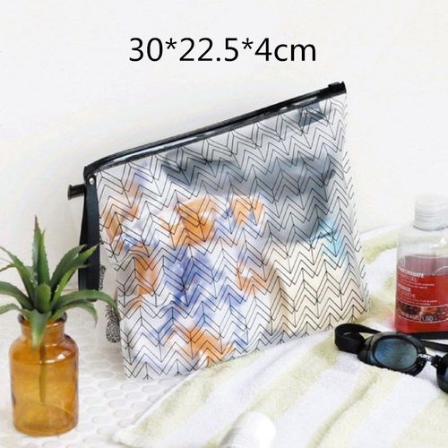 Sac à cosmétiques de mode, sac de maquillage imperméable en PVC, petite grande valise de voyage, pochette de bain de lavage, organisateur de rangement